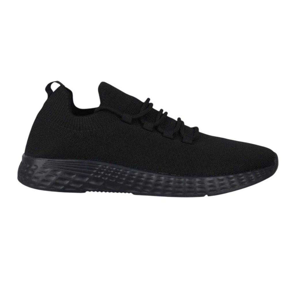 Fabric Mens Santo Running Sneakers / Black